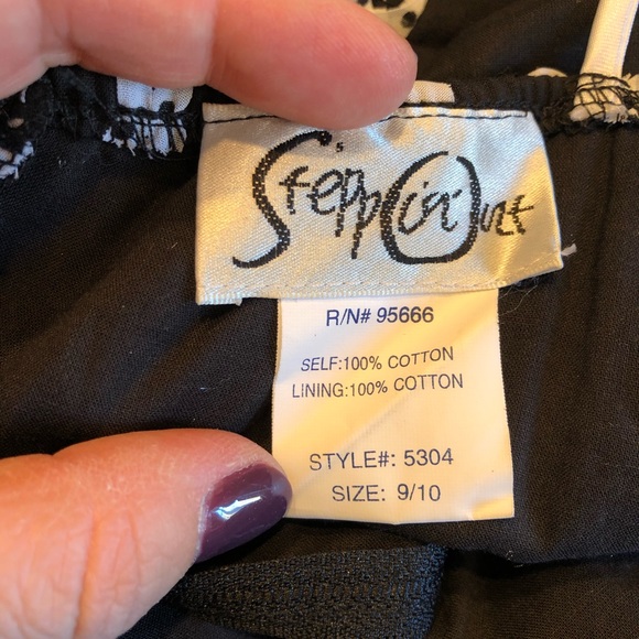 Steppin’ Out Black/White Polka Dot Ruffle Dress - Picture 5 of 6